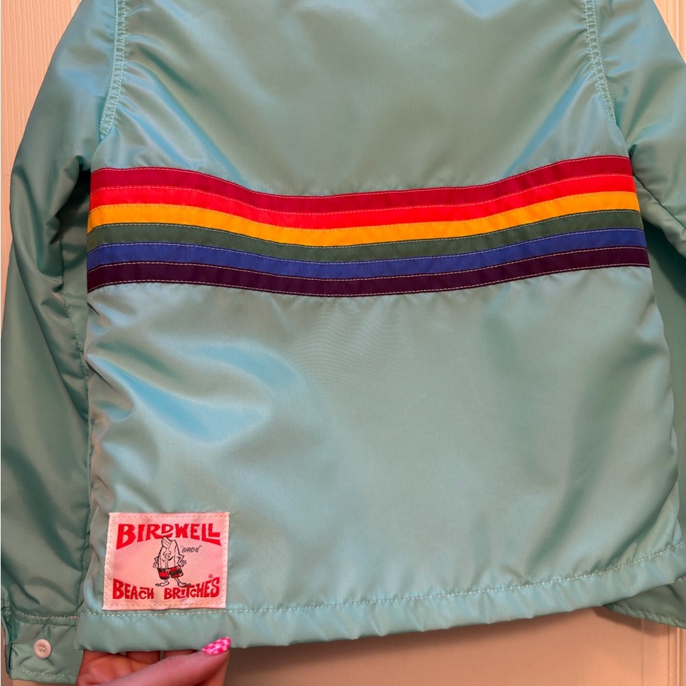 Rainbow Stripe Women's Jacket - Picture 3 of 5
